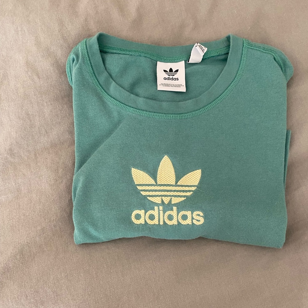 Adidas cropped tee
